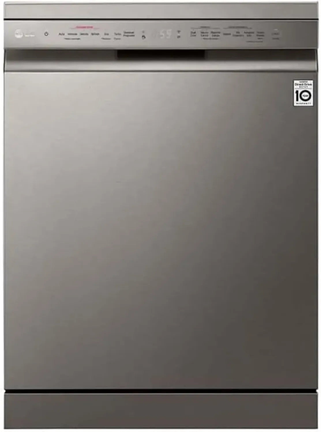 LG Lavastoviglie 14 Coperti, QuadWash, TrueSteam, Wi-Fi, Serie 3, Grigia