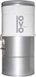Sistema di aspirazione centrale OVO, filtro ibrido 700 Airwatt, capacità 25 litri in acciaio