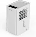 Deumidificatore Toyotomi 12L con Wi-Fi e Ionizzatore, Ultra Silenzioso per Ambienti Fino a 28m², Bianco