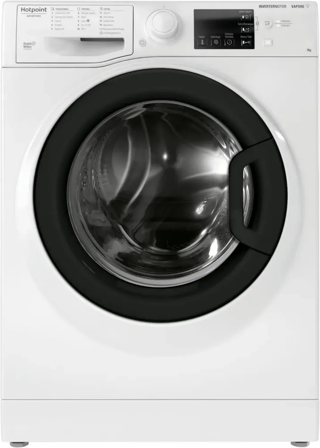 Hotpoint Lavatrice Slim 7 kg, 1200 Giri, Classe B, Profondità 43 cm