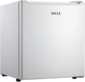 Mini Frigo Moderno con Freezer Silenzioso 45 LT per Casa e Ufficio, Bianco