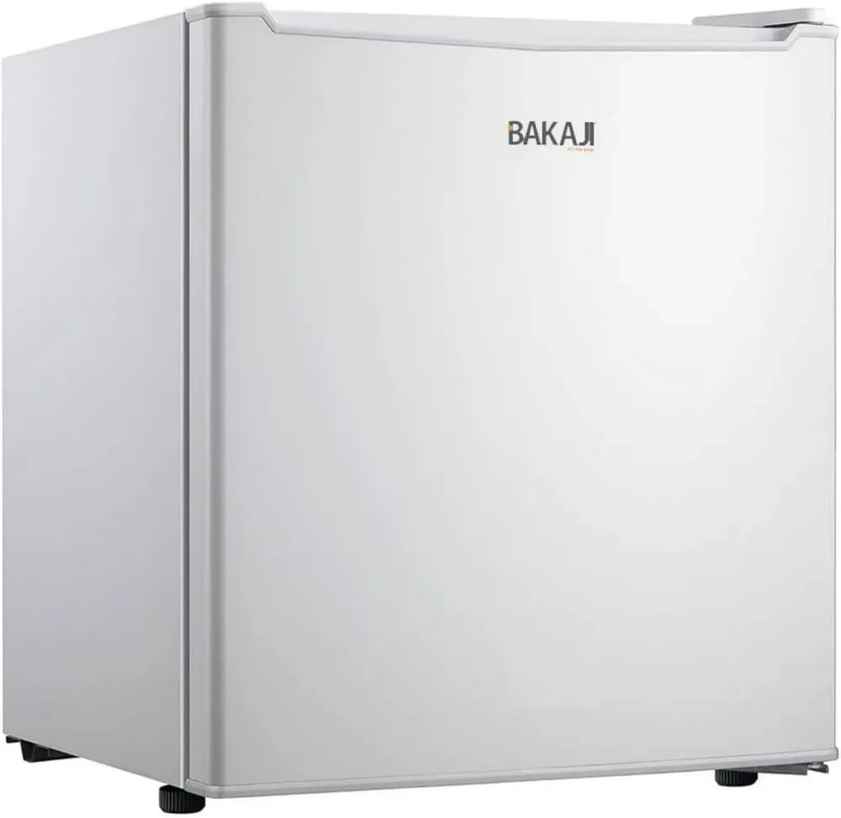 Mini Frigo Moderno con Freezer Silenzioso 45 LT per Casa e Ufficio, Bianco