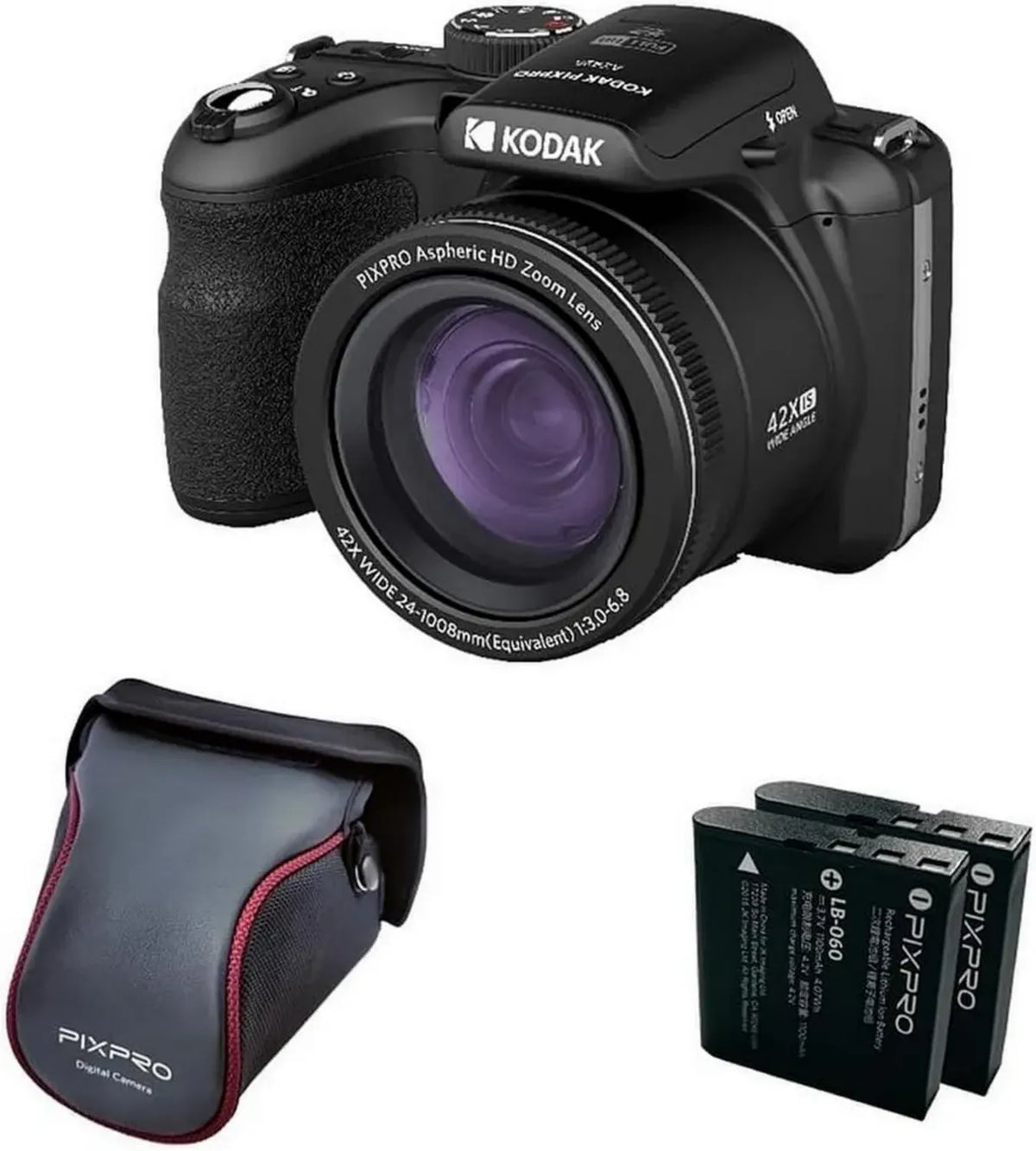 Fotocamera Bridge Kodak Pixpro AZ426 42X Zoom Ottico 20MP Full HD