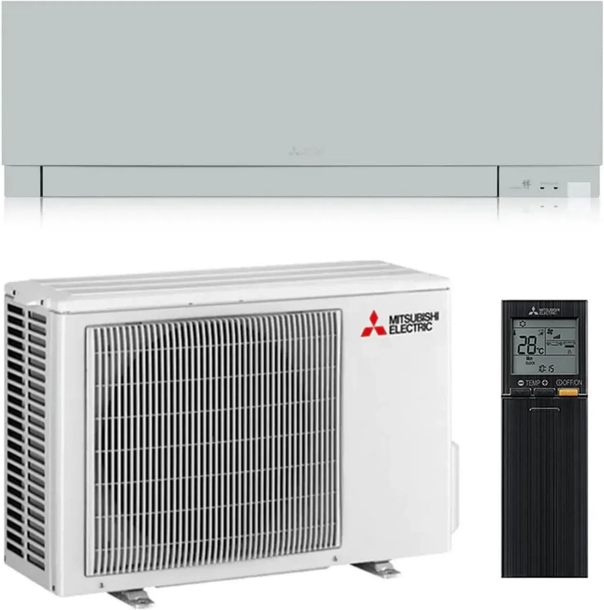 Condizionatore Mitsubishi Electric Zen 9000 Silver MSZ-EF25BVES
