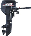 Motore Fuoribordo 12HP a 2 Tempi con CDI e Raffreddamento ad Acqua, Serbatoio 24L, per Barche da Pesca e Gonfiabili