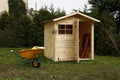 Capanno da Giardino in Legno con Pavimento, Spessore 16mm, Modello C200/2