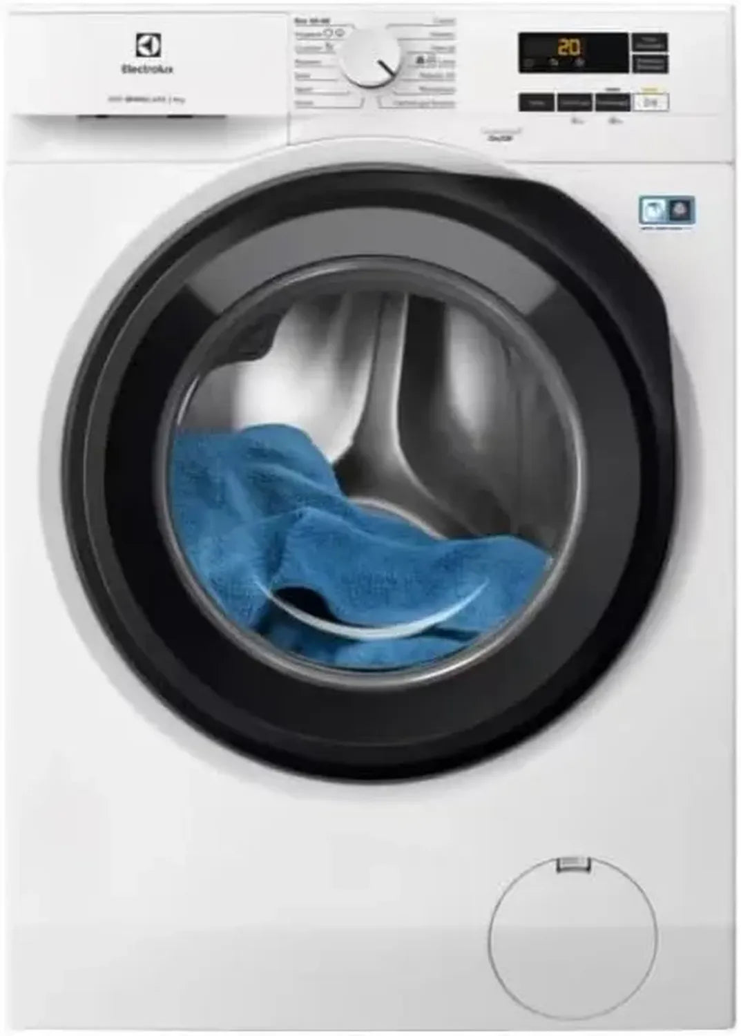 Lavatrice a Caricamento Frontale 9 kg Electrolux EW6FBG19G, 1351 Giri/min, Colore Bianco
