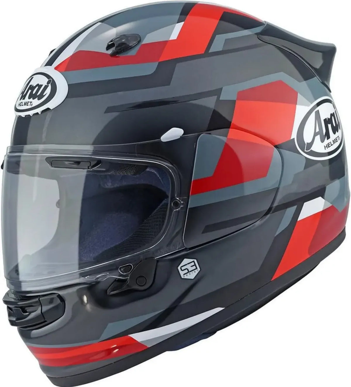Casco Moto Arai Quantic Abstract Rosso Taglia S