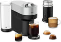 Macchina da Caffè Nespresso Vertuo Pop+ Deluxe con Aeroccino, Argento