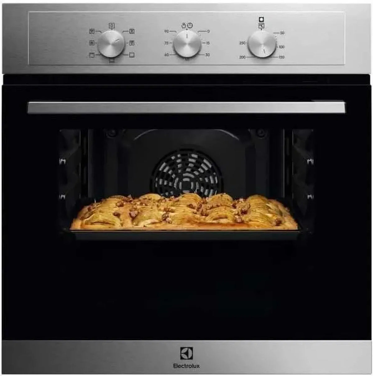Forno Incasso Multifunzione Electrolux 58L, Grill e Pulizia Aqua, Acciaio Inox, Classe A