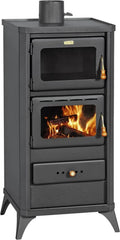 Stufa a Legna e Carbone Fime 12/16 kW, Riscaldamento Efficiente