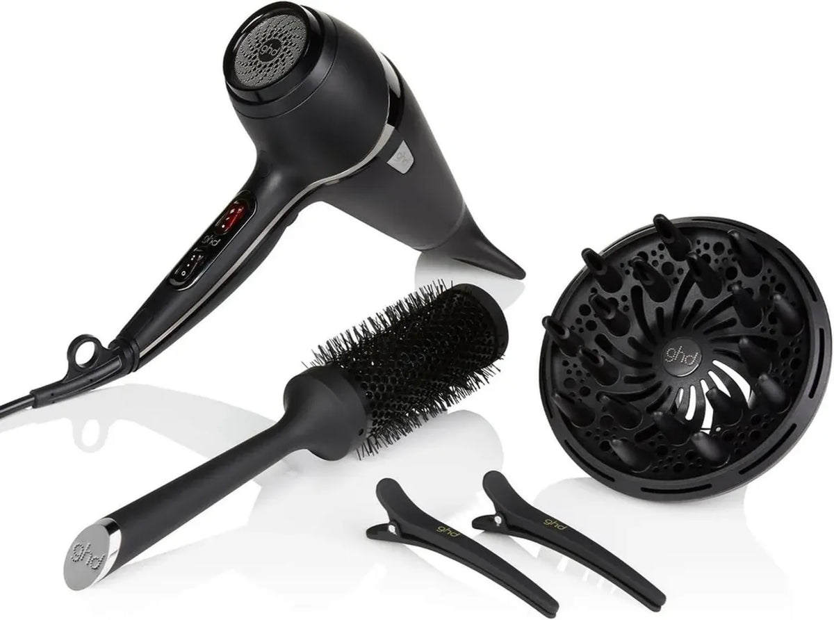 Kit asciugacapelli ghd Air con diffusore e spazzola in ceramica