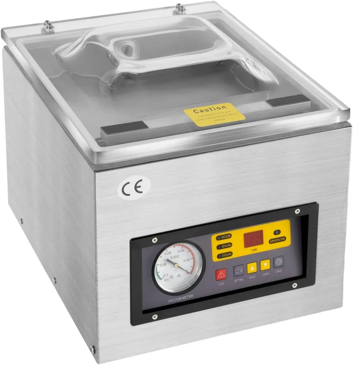 Sigillatrice Sottovuoto Professionale 120W con Accessori Completi, Ideale per Attività Commerciali
