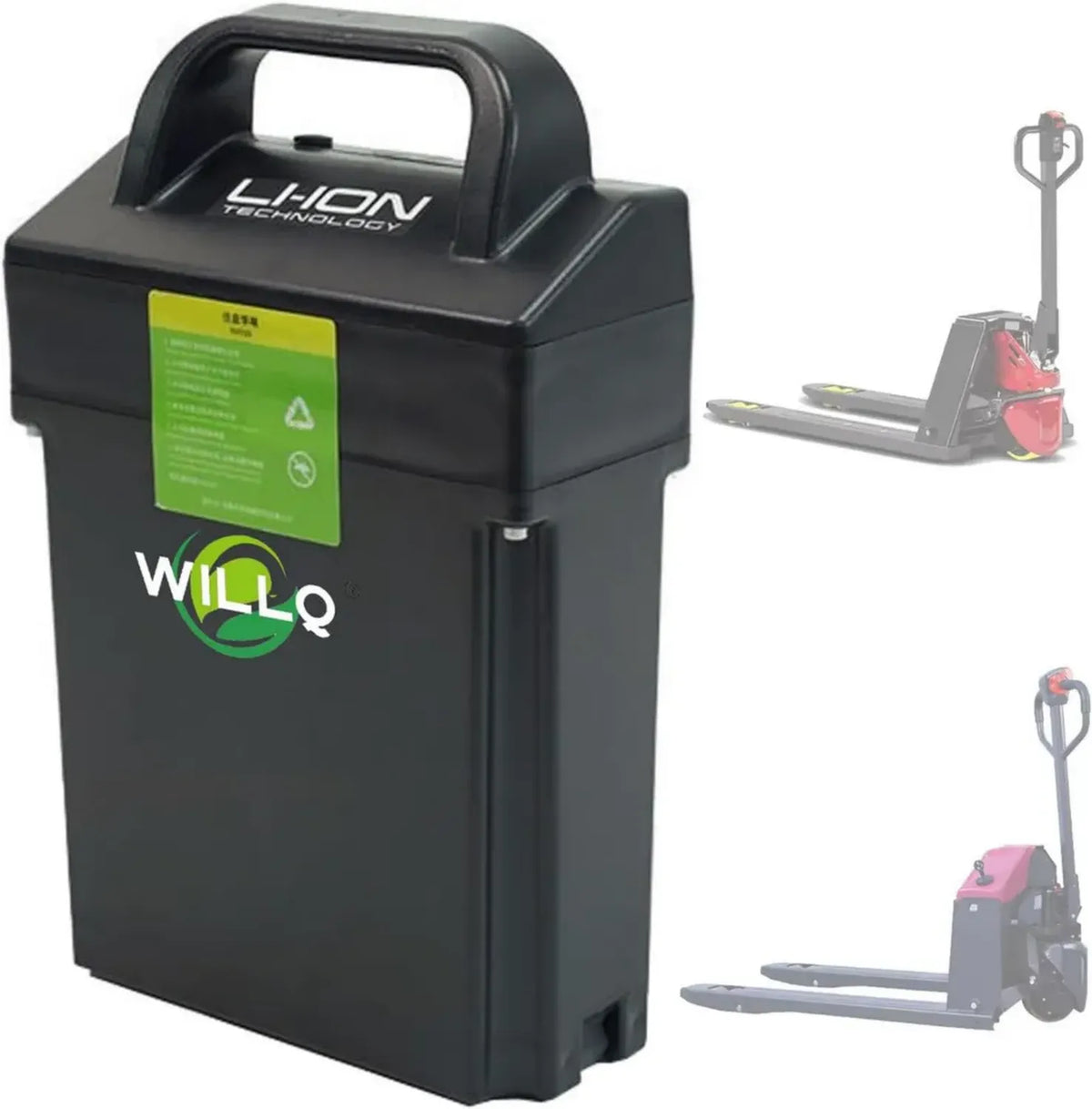 Batteria LiFePO4 24V 20Ah per Carrello Elevatore e Transpallet Elettrico fino a 500W