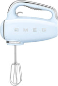 Sbattitore Elettrico Smeg HMF01PBEU, 250W, 9 Velocità, Turbo, Smooth Start, Azzurro
