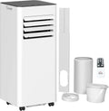 Condizionatore Portatile 7000 BTU/H 3 in 1 con Ventola e Deumidificatore, Modalità Standby, Timer 24H, Telecomando e 2 Velocità
