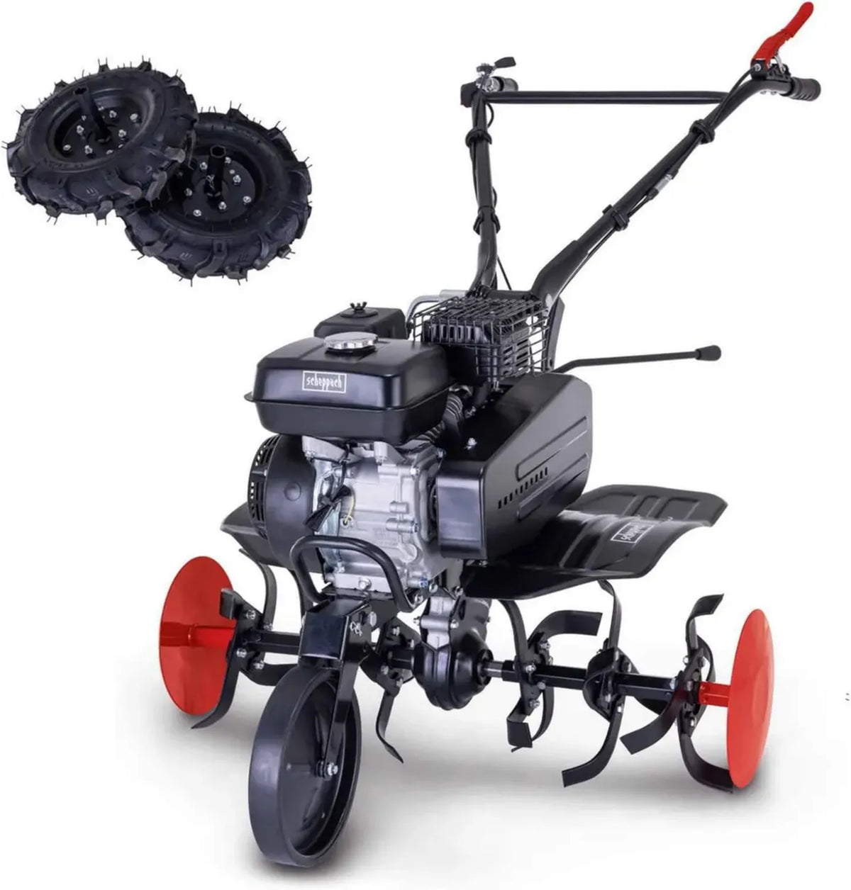 Motocoltivatore a Benzina Scheppach MTP750 per Giardino