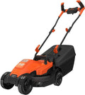 Tosaerba Elettrico 1200W BLACK+DECKER, 32 cm, E-Drive, 3 Altezze di Taglio, 35L