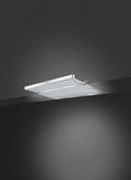 Smeg KSET91E2 cappa aspirante integrata, 310 m³/h, argento, silenziosa