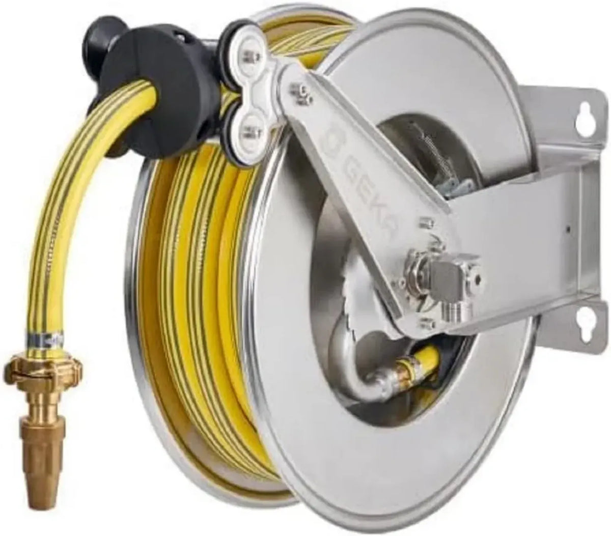 Avvolgitubo automatico con tubo integrato, dimensioni compatte 52x45x23,5 cm