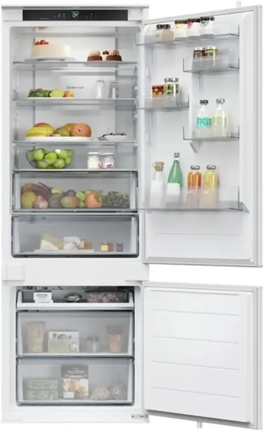 Frigorifero Combinato da Incasso, No Frost, 382L, Classe E