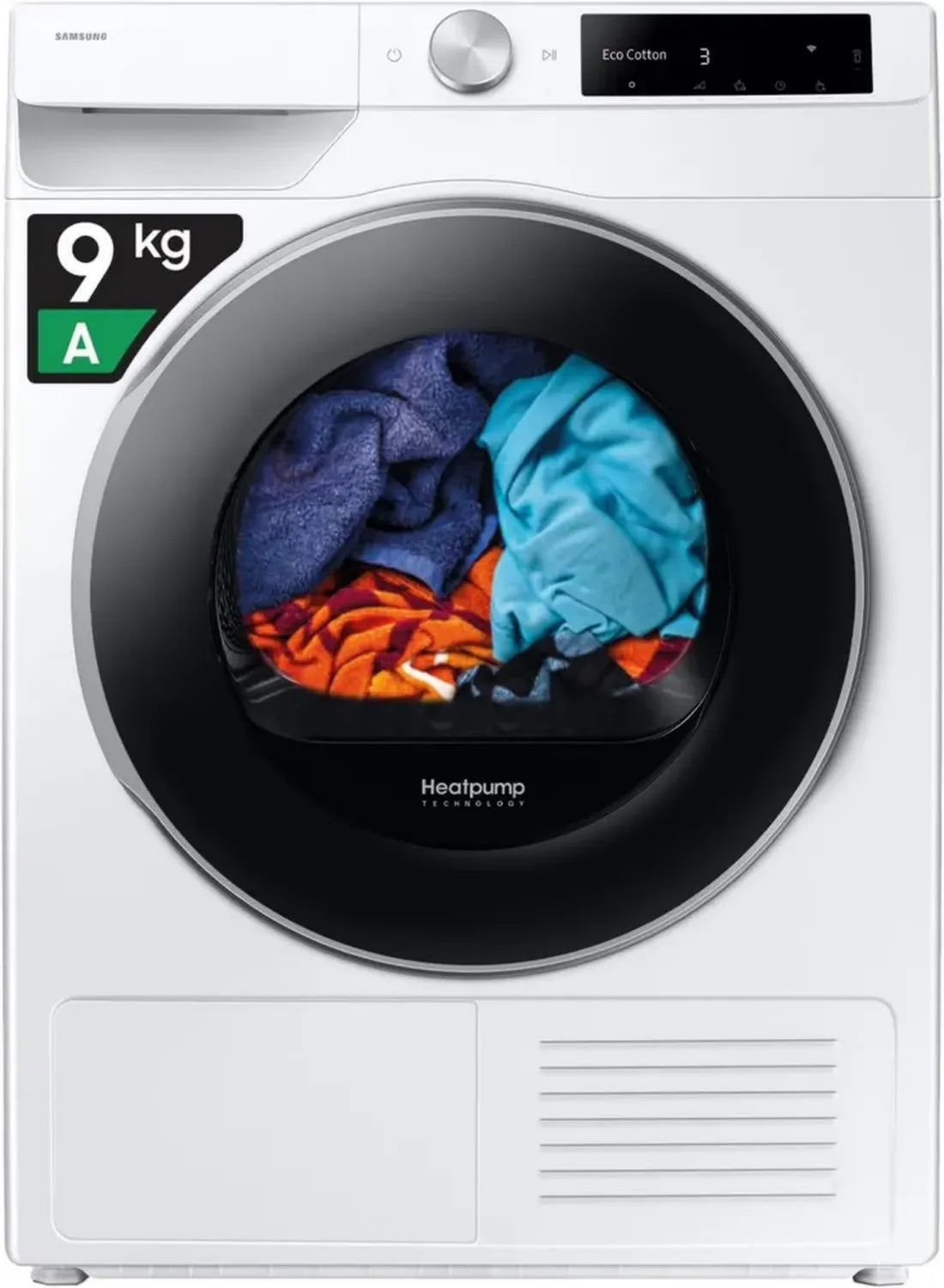 Samsung Asciugatrice 9 kg con Pompa di Calore e Controllo Intelligente