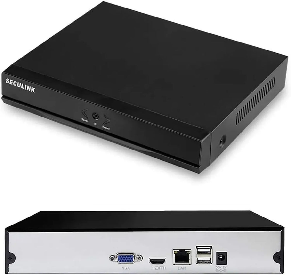 NVR Ultra HD 4K 16 Canali con Supporto Cloud e Telecomando