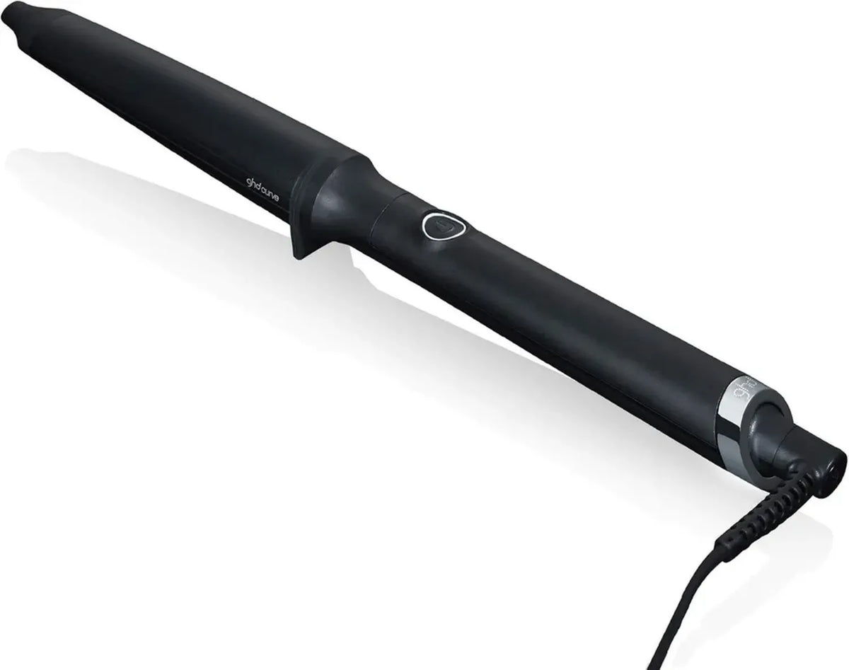 ghd Ferro Arricciacapelli Professionale Nero - Onde e Ricci Duraturi per Tutti i Capelli - Compatibile Presa EU