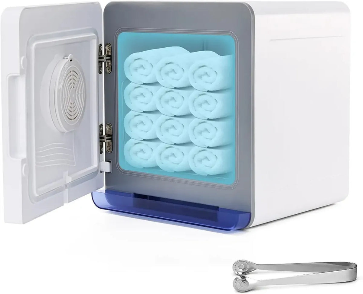 Scaldasalviette 3-in-1 con Sterilizzatore UV, 8L per Spa e Salone