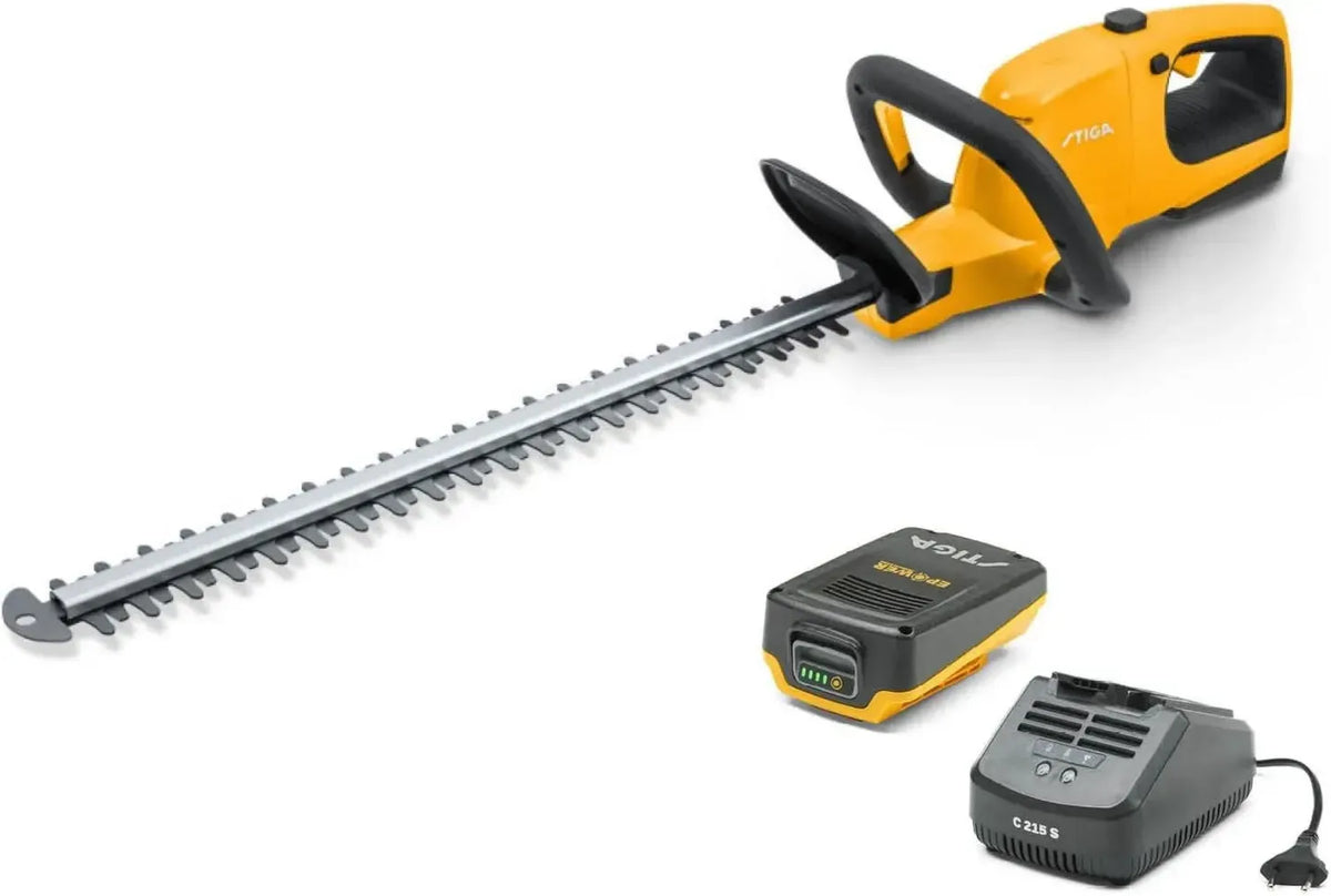 Stiga Decespugliatore a Batteria con Lama Doppia 55 cm, Denti 18 mm, ePower 20V 2Ah, Caricatore Incluso