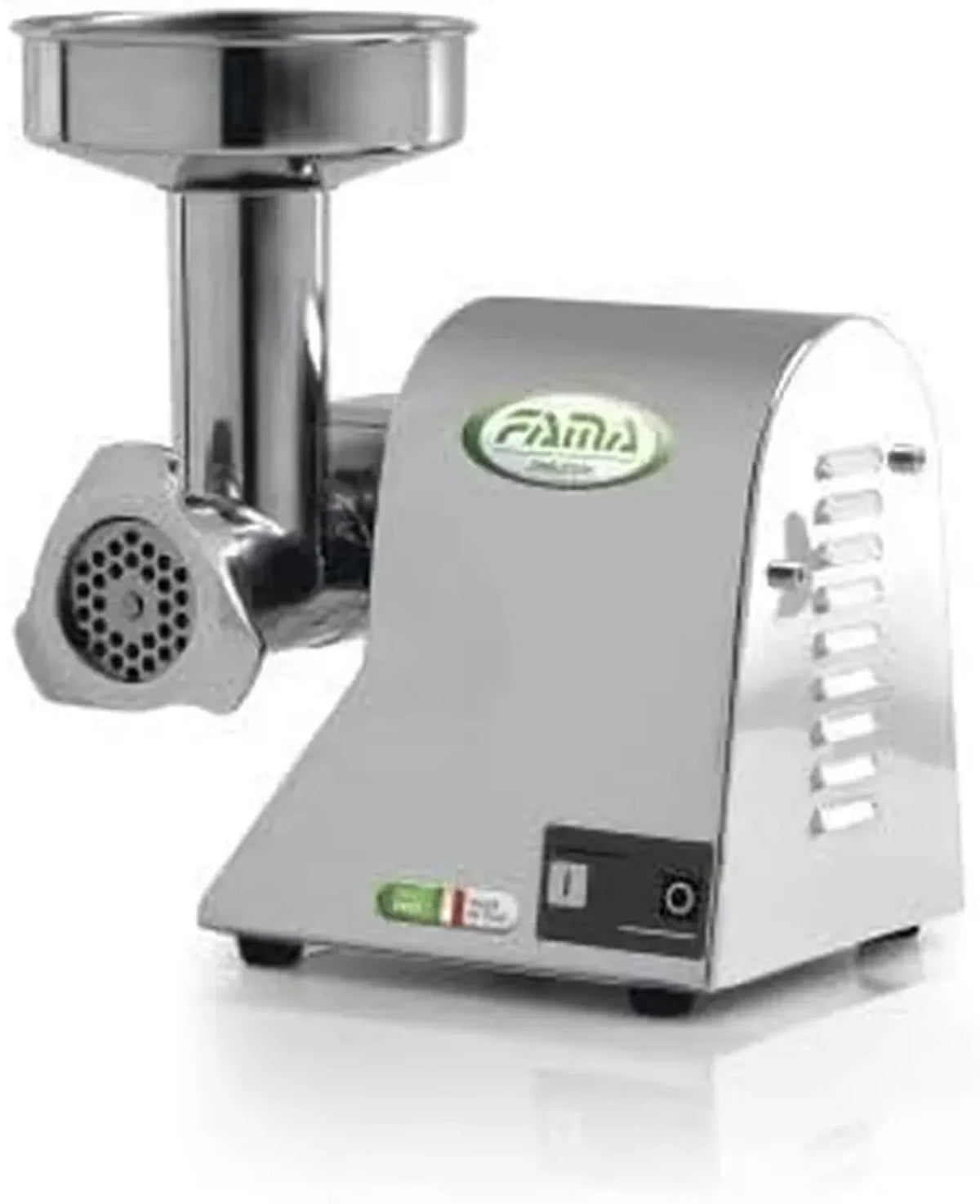 Tritacarne elettrico in acciaio inossidabile monofase - Modello TI8 di Fama