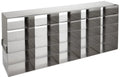 Argos - Congelatore verticale in acciaio inox per scatole 12x2 pollici