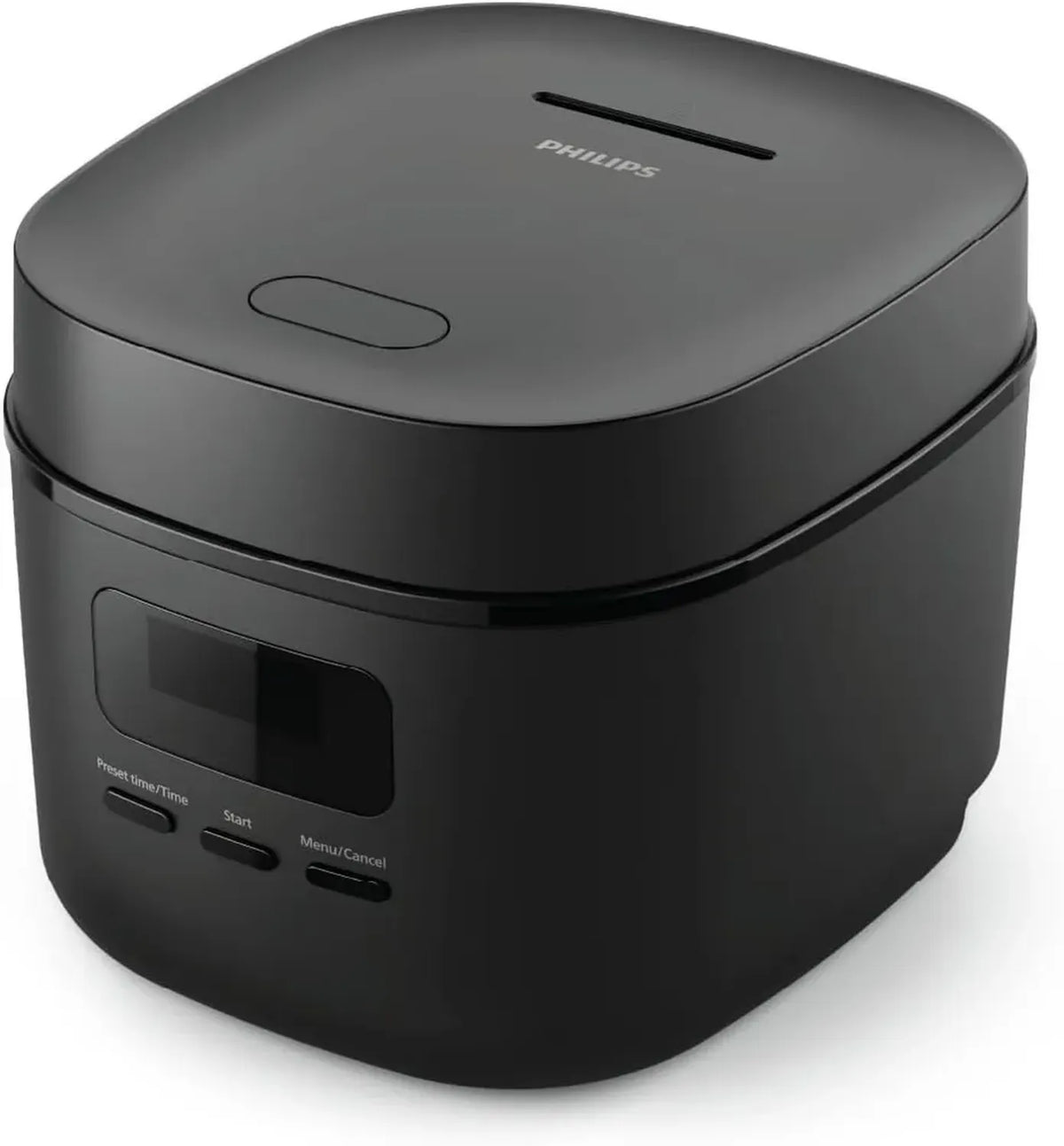 Philips Mini Cuociriso Serie 3000, 0,54L, Rivestimento a 5 Strati, Nero