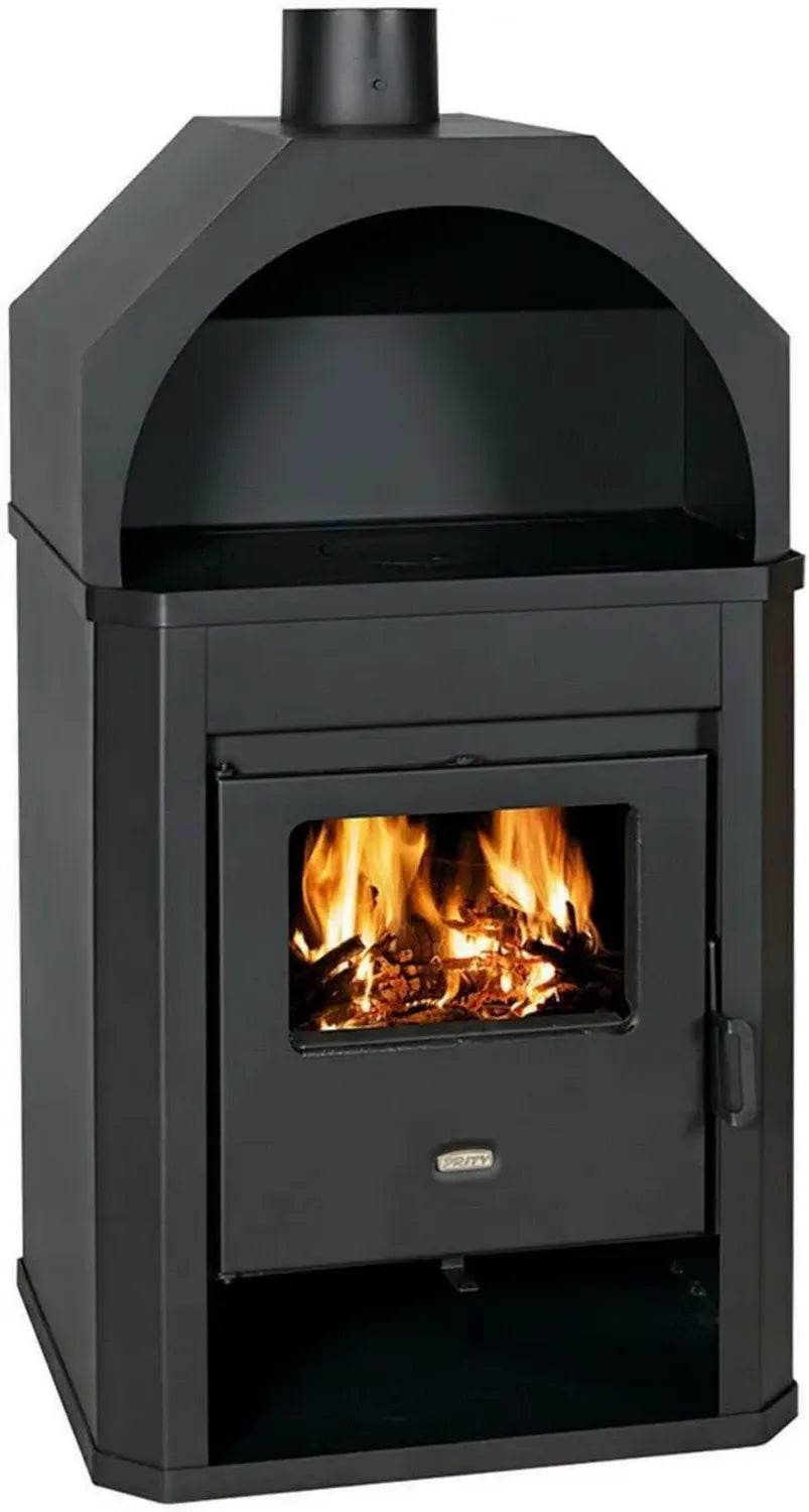 Stufa a legna Prity D 15 kW EEK A con Design Elegante