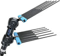 Abbacchiatore Elettrico Professionale Campagnola Alice58 per Olive - Testa Doppio Movimento, Asta Telescopica 150-220 cm