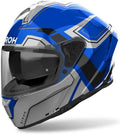 Casco Moto Airoh Spark 2 Dart Blu Lucido Taglia S
