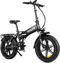 Bicicletta Elettrica Pieghevole per Adulti con Batteria Rimovibile da 48V 13Ah, Pneumatici 20x4.0 Pollici, Ebike 7 Velocità con Autonomia 40-110 km
