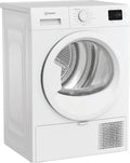 Indesit Asciugatrice 8 Kg a Pompa di Calore, Classe D, Libera Installazione, Ciclo Veloce, Cotone Eco