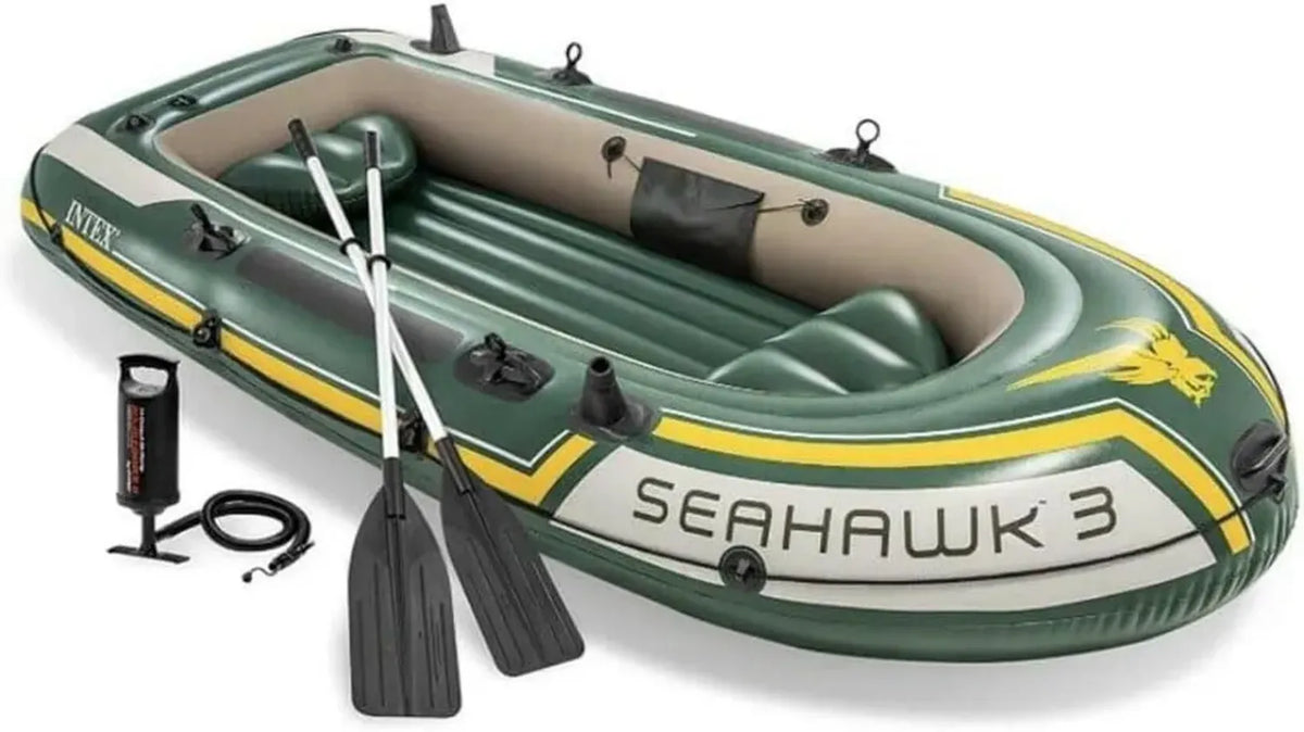 Intex 68380 - Gommone per Adulti Unisex, Multicolore, Dimensioni 41.27 x 60.96 x 29.84 cm