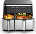 Friggitrice ad Aria XXL 11L con Doppio Cassetto, 10 Programmi, Touch Screen