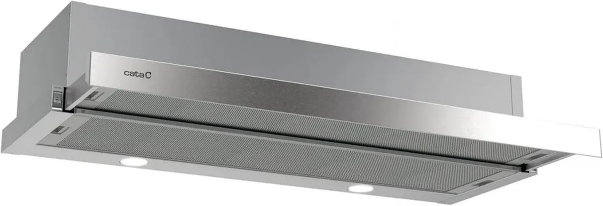CATA TF 2003 DURALUM 900 Cappa Aspirante, 2 Velocità, LED Silenzioso, Acciaio Inox, Classe C, 97cm