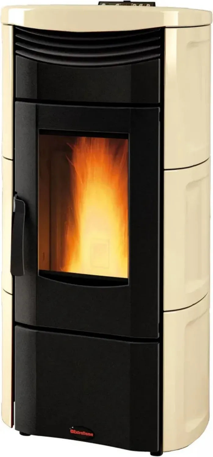 Stufa a Pellet Emma Pergamena 12 kW di Extraflame