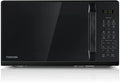 Toshiba Microonde Digitale 20L, 800W, 11 Livelli Potenza, 6 Programmi Automatici, Design Specchio, Display LED, Scongelamento Rapido, Perfetto per Pizza 9'', Nero
