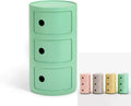 Contenitore Modulari Kartell Verde Opaco Ø32 x H58 cm - Bio Componibili