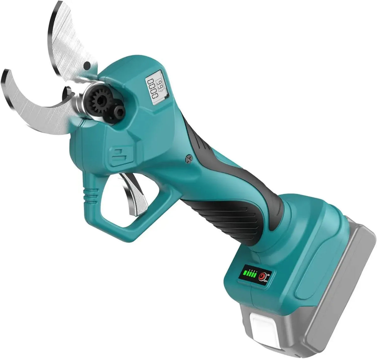Cesoie Elettriche per Potatura 18V Compatibili con Makita, 40 mm Professionali, Display LCD, per Giardinaggio (Solo Utensile)