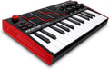 Tastiera MIDI Akai MPK Mini MK3 - Controller USB con 25 Tasti, Drum Pad e Software