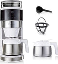 Macchina da caffè Barista con Display Touch, Macinino e Caraffa Termica, 800W