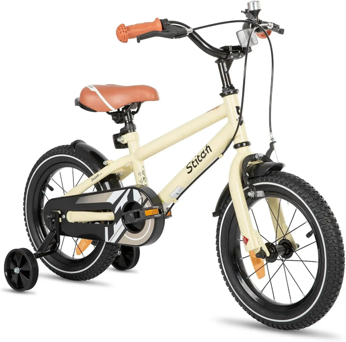 Bicicletta per Bambini STITCH con Stabilizzatori, Misure 3-13 Anni in Vari Colori
