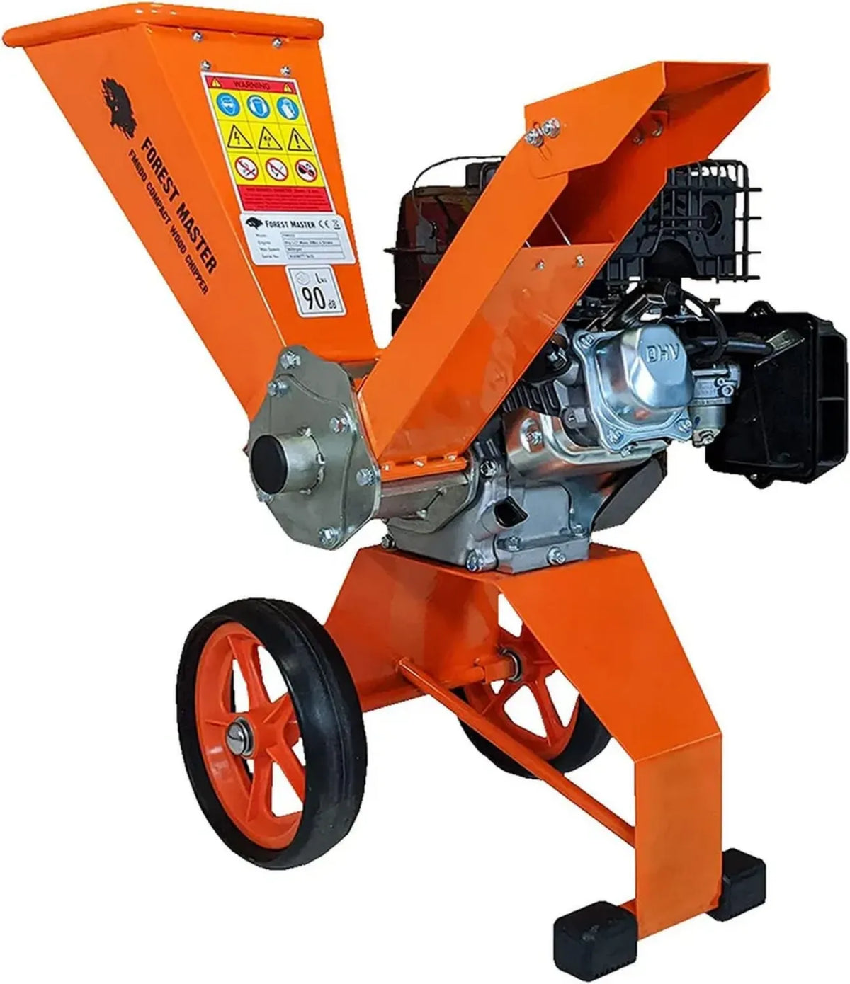 Cippatore a Benzina 6 CV Forest Master per Rami Fino a 50mm