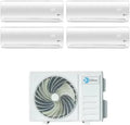 Condizionatore Inverter Multi-Split Diloc Over, 9000+9000+12000+18000 BTU, Efficienza A++, Compatibile Wi-Fi